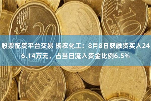 股票配资平台交易 扬农化工：8月8日获融资买入246.14万元，占当日流入资金比例6.5%