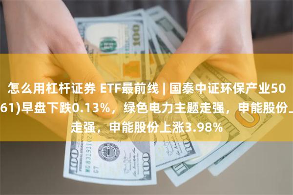 怎么用杠杆证券 ETF最前线 | 国泰中证环保产业50ETF(159861)早盘下跌0.13%，绿色电力主题走强，申能股份上涨3.98%