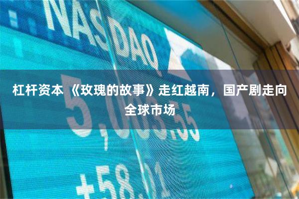 杠杆资本 《玫瑰的故事》走红越南，国产剧走向全球市场