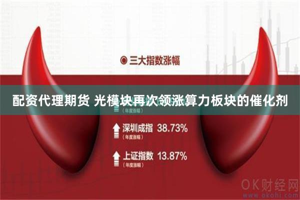配资代理期货 光模块再次领涨算力板块的催化剂