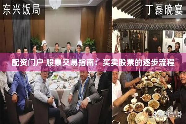 配资门户 股票交易指南：买卖股票的逐步流程