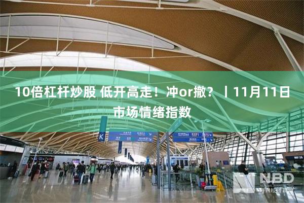 10倍杠杆炒股 低开高走！冲or撤？丨11月11日市场情绪指数
