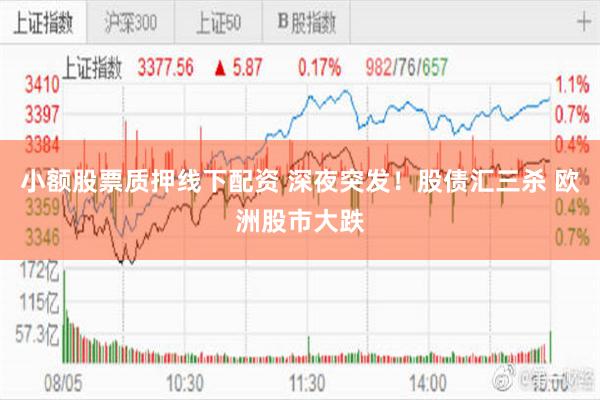 小额股票质押线下配资 深夜突发！股债汇三杀 欧洲股市大跌