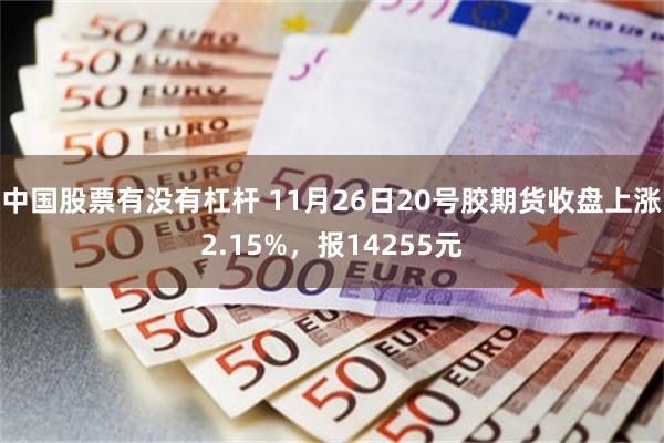 中国股票有没有杠杆 11月26日20号胶期货收盘上涨2.15%，报14255元