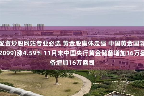配资炒股网站专业必选 黄金股集体走强 中国黄金国际(02099)涨4.59% 11月末中国央行黄金储备增加16万盎司
