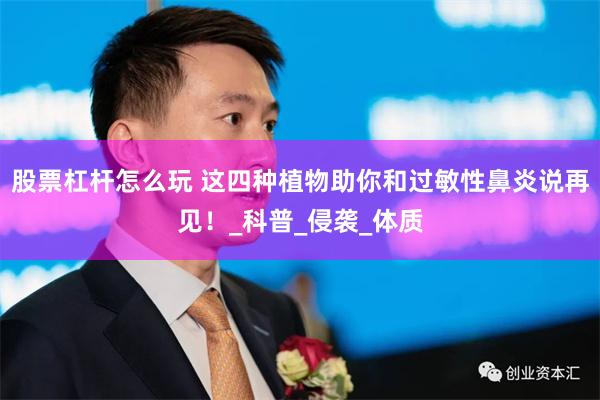 股票杠杆怎么玩 这四种植物助你和过敏性鼻炎说再见！_科普_侵袭_体质