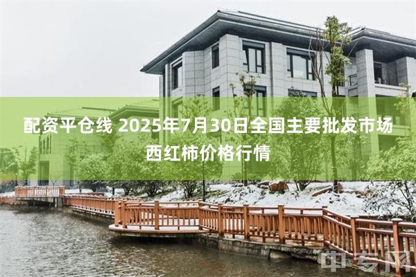 配资平仓线 2025年7月30日全国主要批发市场西红柿价格行情